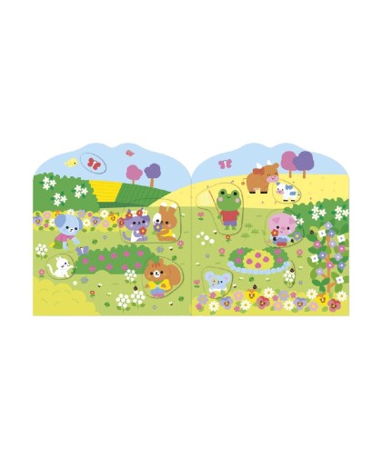 12974 Cuaderno de Pegatinas - El Jardin