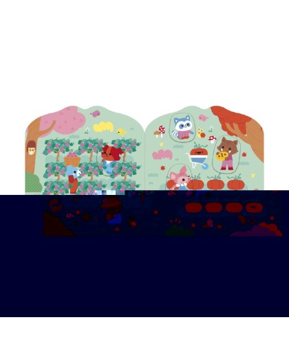 12976 Cuaderno de Pegatinas - El Jardin