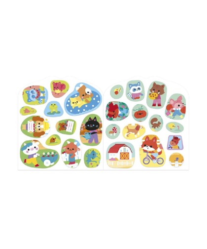 12978 Cuaderno de Pegatinas - El Jardin
