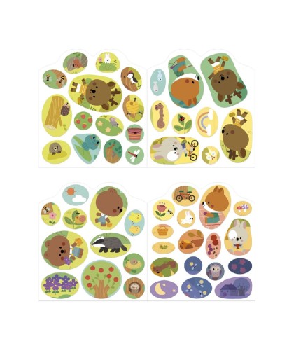 12982 Cuaderno de Pegatinas - El Bosque