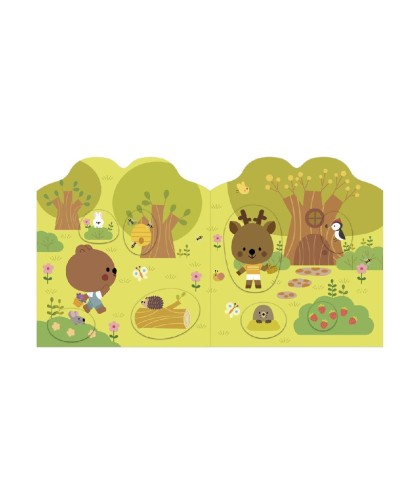 12986 Cuaderno de Pegatinas - El Bosque