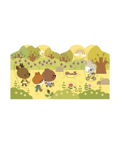 12988 Cuaderno de Pegatinas - El Bosque