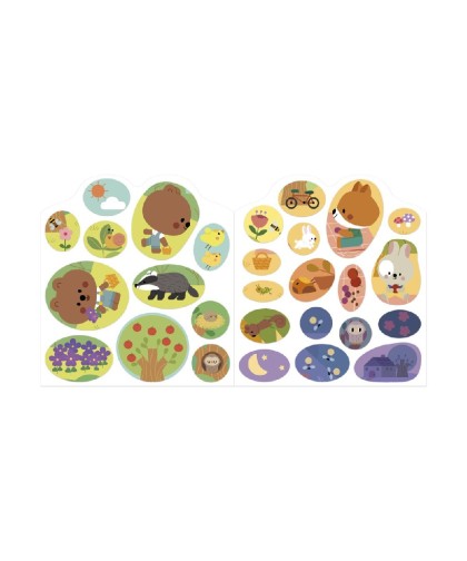 12991 Cuaderno de Pegatinas - El Bosque