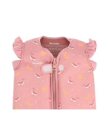 13036 Chaleco Flotador Aprendizaje Whale Pink