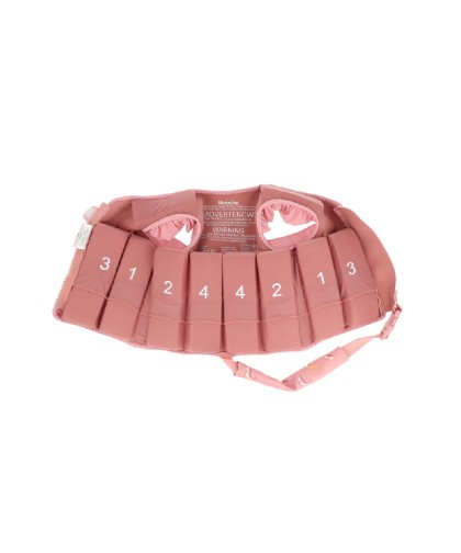 13037 Chaleco Flotador Aprendizaje Whale Pink