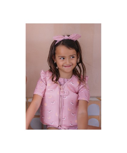 13038 Chaleco Flotador Aprendizaje Whale Pink