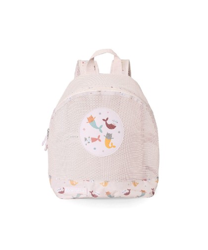 13050 Mochila Infantil Antiarena Mermaid Cats