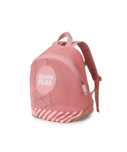 13072 Mochila Infantil Antiarena Stripes Bloom Blush