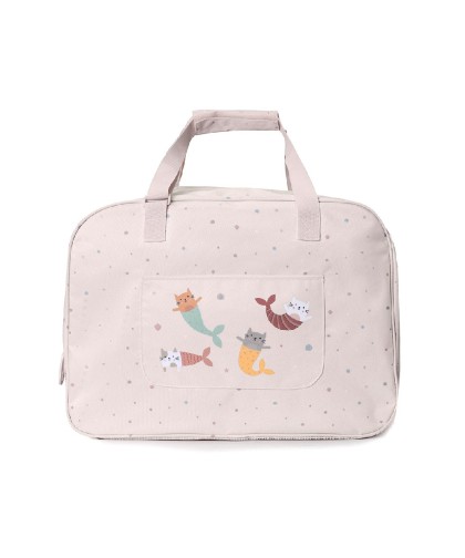 13098 Bolso de Playa con Rejilla Mermaid Cats