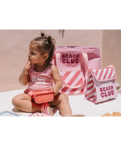 13131 Bolsa Merienda Térmica Stripes Bloom Blush