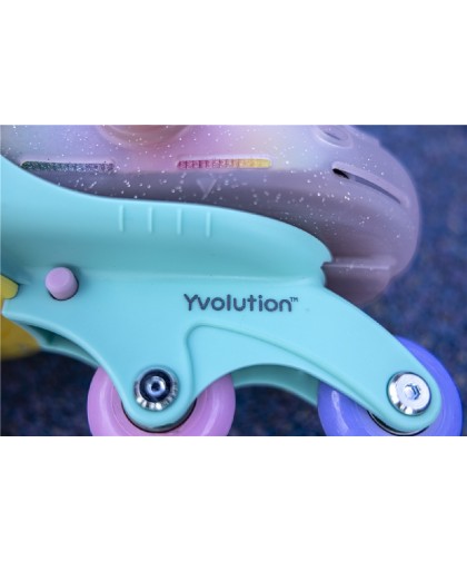 13346 Patines Twista Rainbow T.30-34