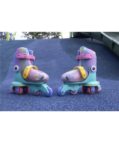 13347 Patines Twista Rainbow T.30-34