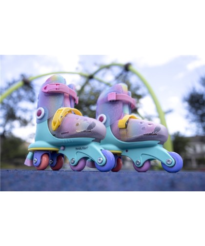 13348 Patines Twista Rainbow T.30-34