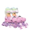 13350 Patines Combo Neón Rainbow T.34-37