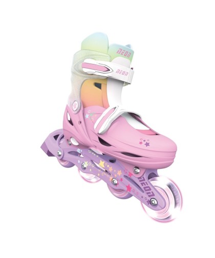 13352 Patines Combo Neón Rainbow T.34-37
