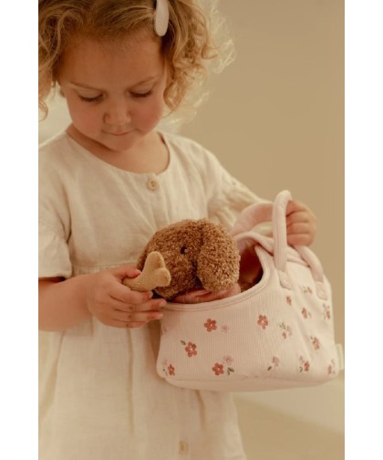 13375 Perrito Peluche Jackie con Bolsa