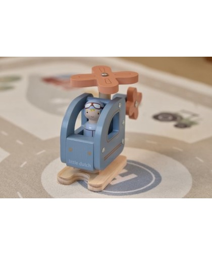 13397 Helicoptero Madera
