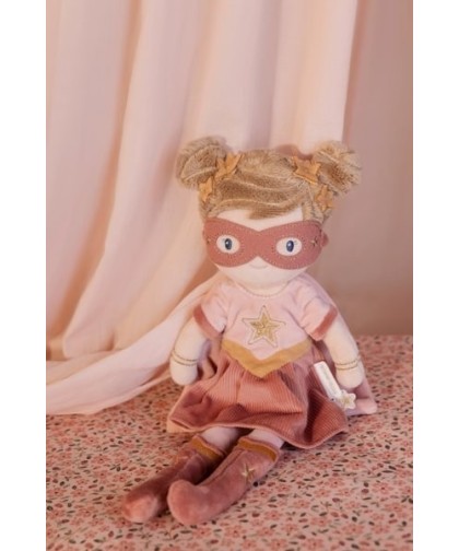 13440 Rosa Superheroina Muñeca Blandita