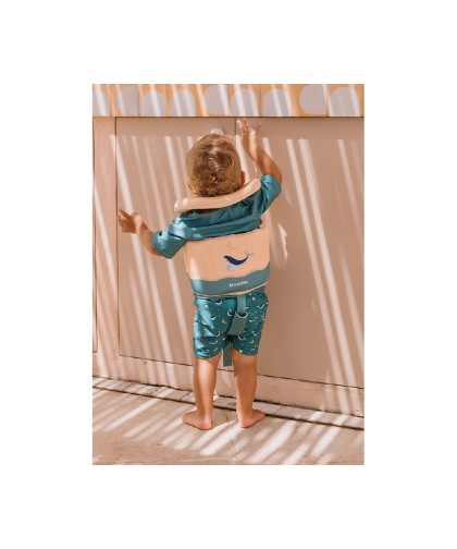 13548 Chaleco Flotador Aprendizaje Whale Teal