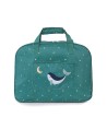 13561 Bolso de Playa con Rejilla Whale Teal