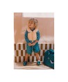 13563 Bolso de Playa con Rejilla Whale Teal