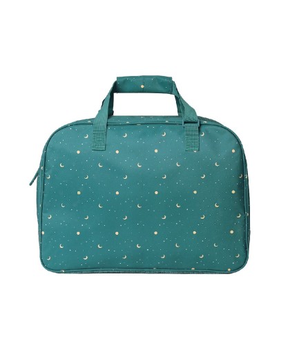 13564 Bolso de Playa con Rejilla Whale Teal