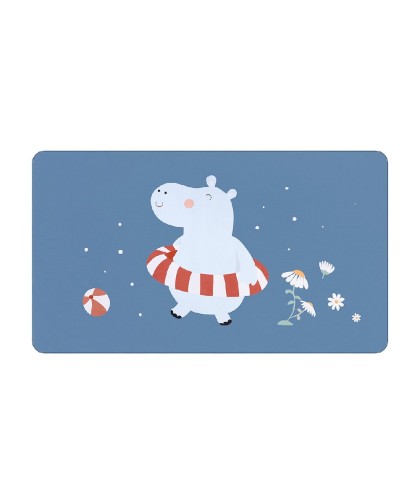 13577 Toalla Playa Microfibra Hippos