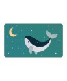 13582 Toalla Playa Microfibra Whale Teal
