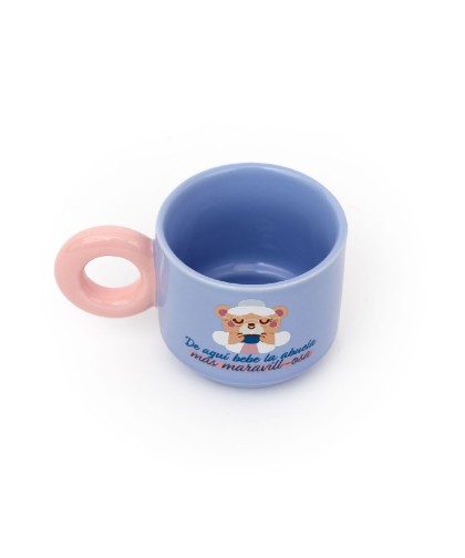 13654 Taza apilable - De aquí bebe la abuela más maravillosa