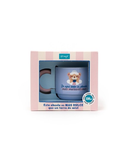 13655 Taza apilable - De aquí bebe la abuela más maravillosa