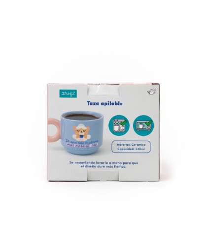 13656 Taza apilable - De aquí bebe la abuela más maravillosa