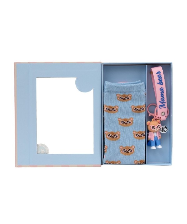 13663 Kit de calcetines + llavero - Mama bear