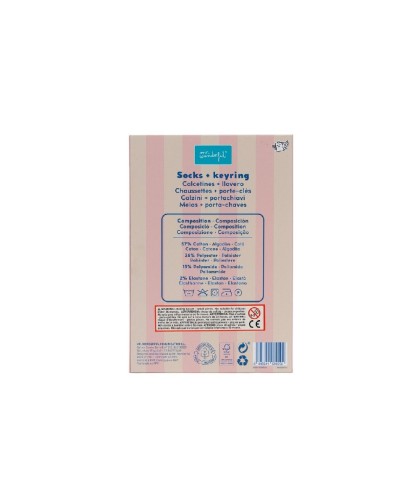 13665 Kit de calcetines + llavero - Mama bear