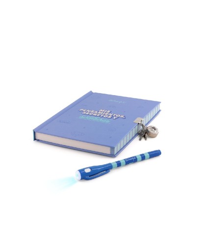 13686 Diario personal + boli con tinta normal e invisible - Mis pensamientos, secretos y aventuras