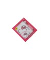 13714 Set de libreta A5 de peluche, monedero y boli - Hello Kitty