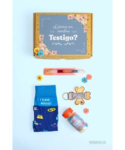 13798 Pack Quieres Ser Mi Testigo Chica