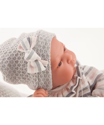 14016 Baby Toneta toquilla punto 33cm.