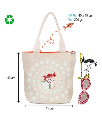 14148 Tote bag Pepikusama tapioca