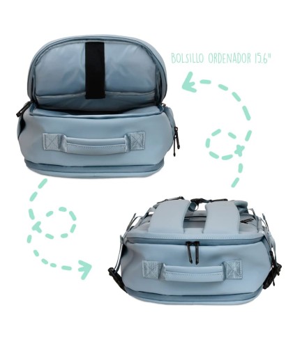14173 Mochila Cabina DRD4-7R Azul