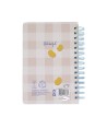 14220 Libreta A5 con squishy Lazy mapache - Let´s take it easy