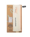 14229 Set de escritura beige - Focus y attitud