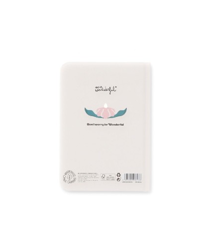 14286 Libreta A6 - Estampado flores
