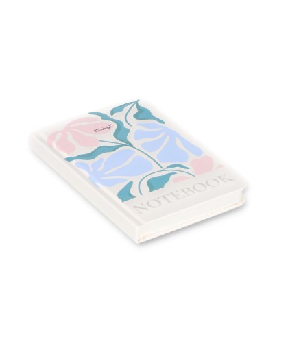 14289 Libreta A6 - Estampado flores