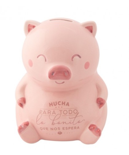 14307 Hucha cerdito para todo lo bonito que nos espera