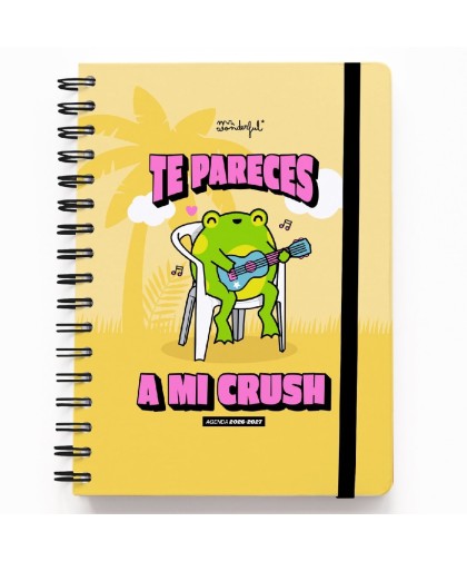 14381 Agenda Mr. Wonderful 2026-27 Semanal - Te pareces a mi crush