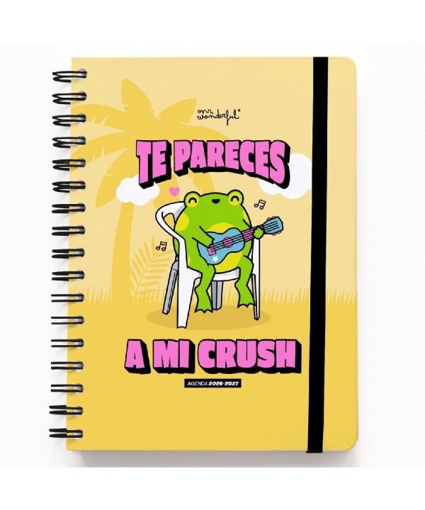 14381 Agenda Mr. Wonderful 2026-27 Semanal - Te pareces a mi crush