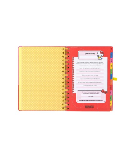14463 Agenda 2026-27 Hello Kitty Friends x Mr. Wonderful Semanal - Somos el mejor equipo