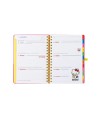 14466 Agenda 2026-27 Hello Kitty Friends x Mr. Wonderful Semanal - Somos el mejor equipo