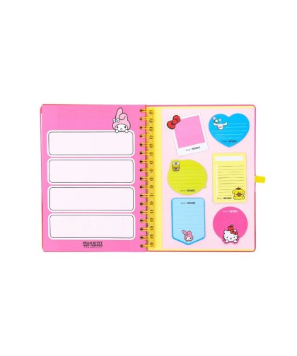 14469 Agenda 2026-27 Hello Kitty Friends x Mr. Wonderful Semanal - Somos el mejor equipo