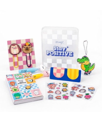 14488 Kit para decorar tu agenda - Stay positi
